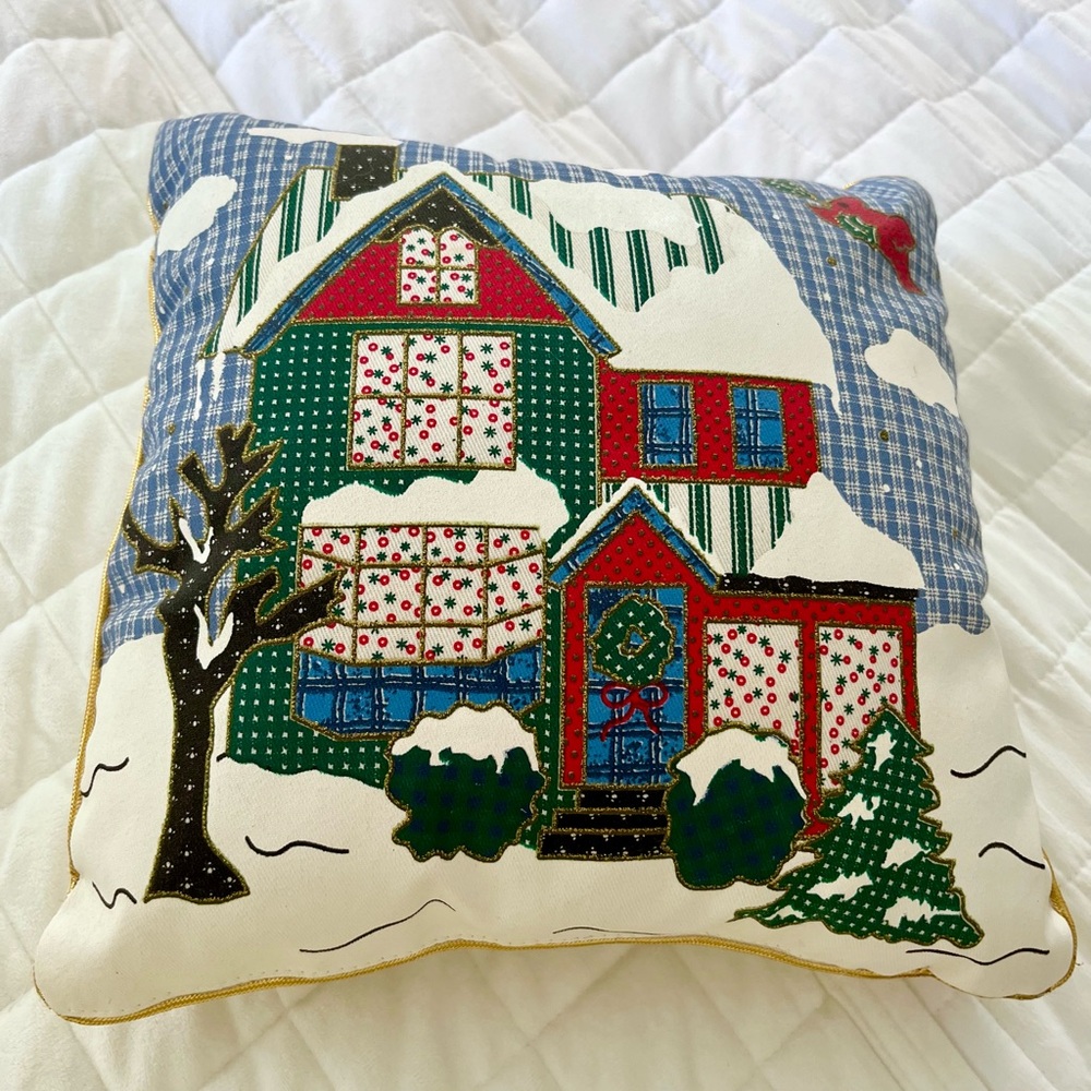 Christmas Holiday Pillow 🎄